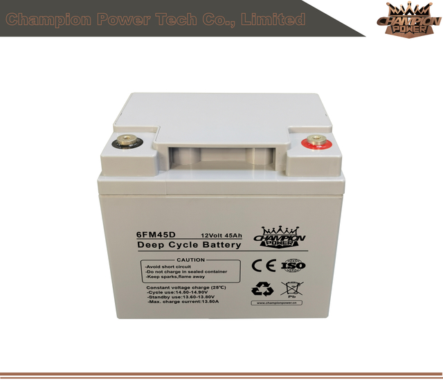 6FM45D 12V45AH Глубокий цикл батарея