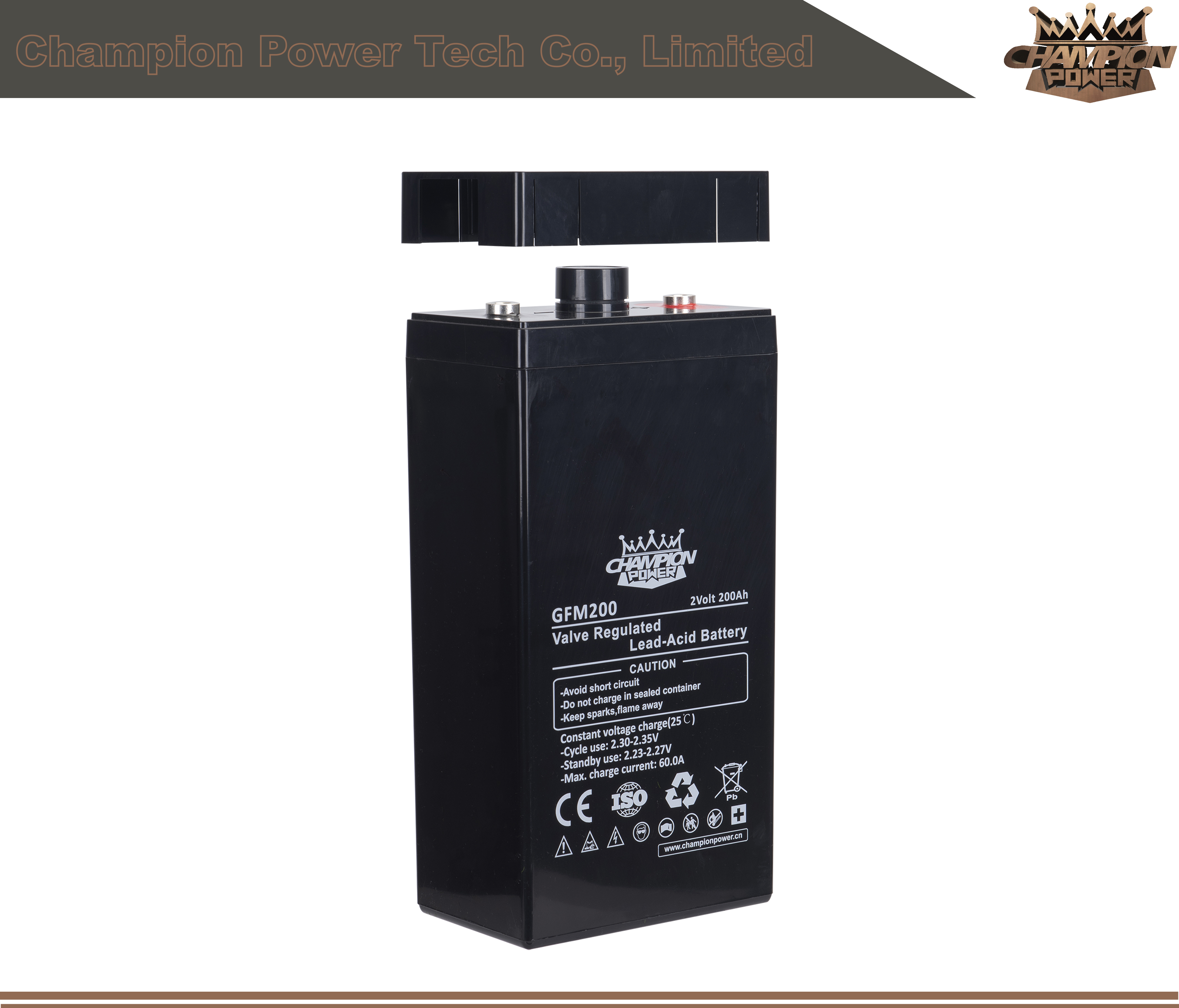 GFM200 2V200AH свинцовая кислотная батарея