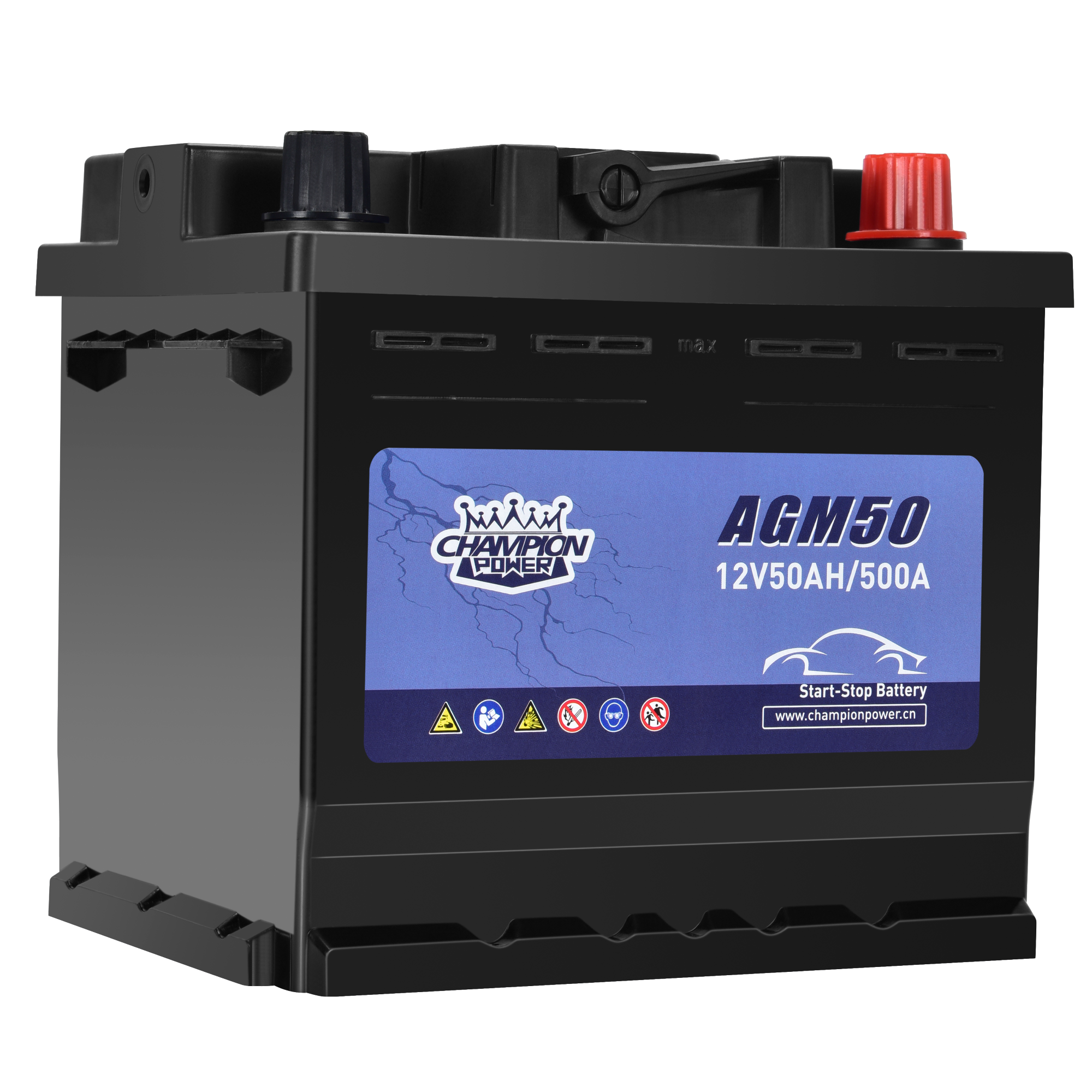 AGM50 12V50AH Start-STOP Батарея