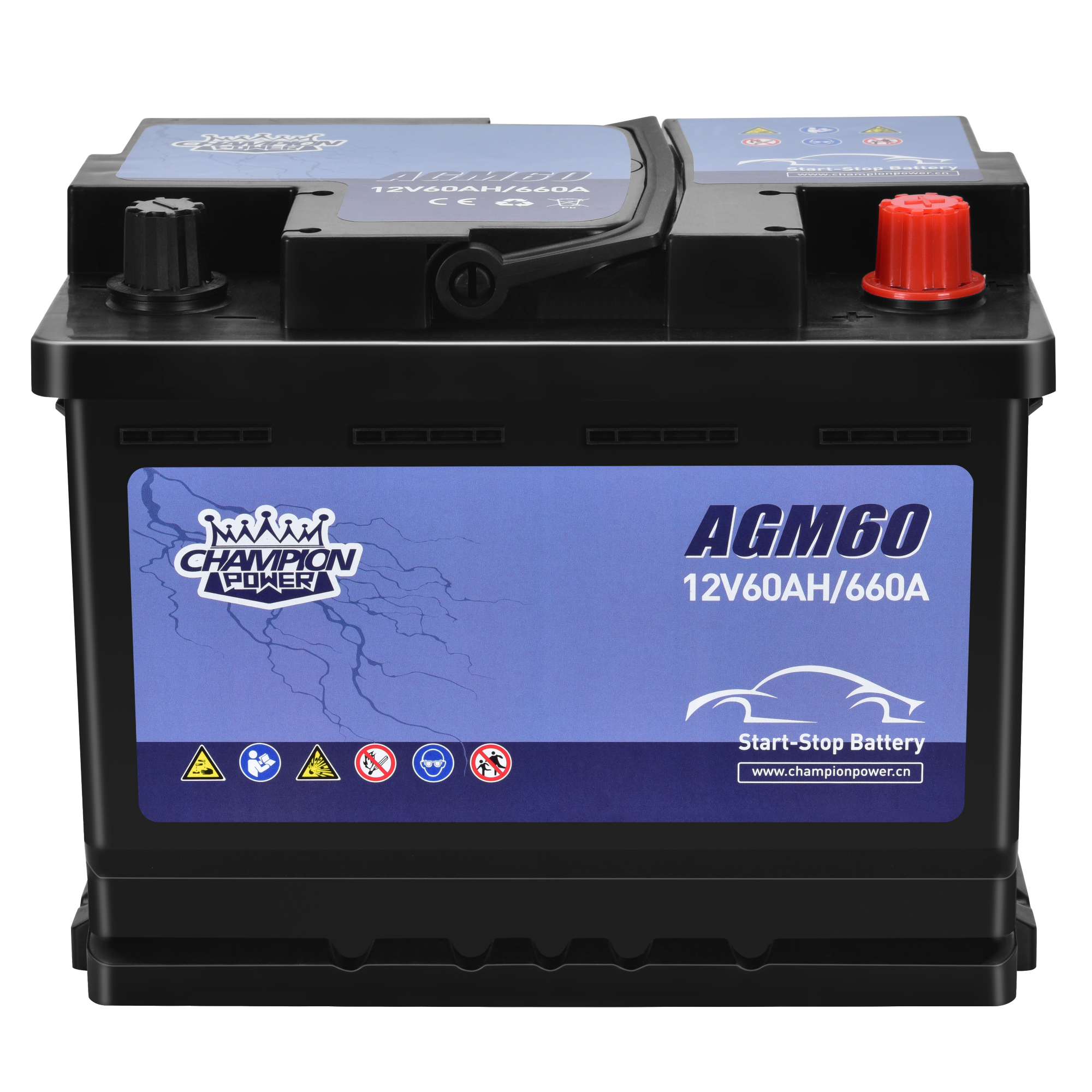 AGM60 12V60AH Start-Stop Actulet