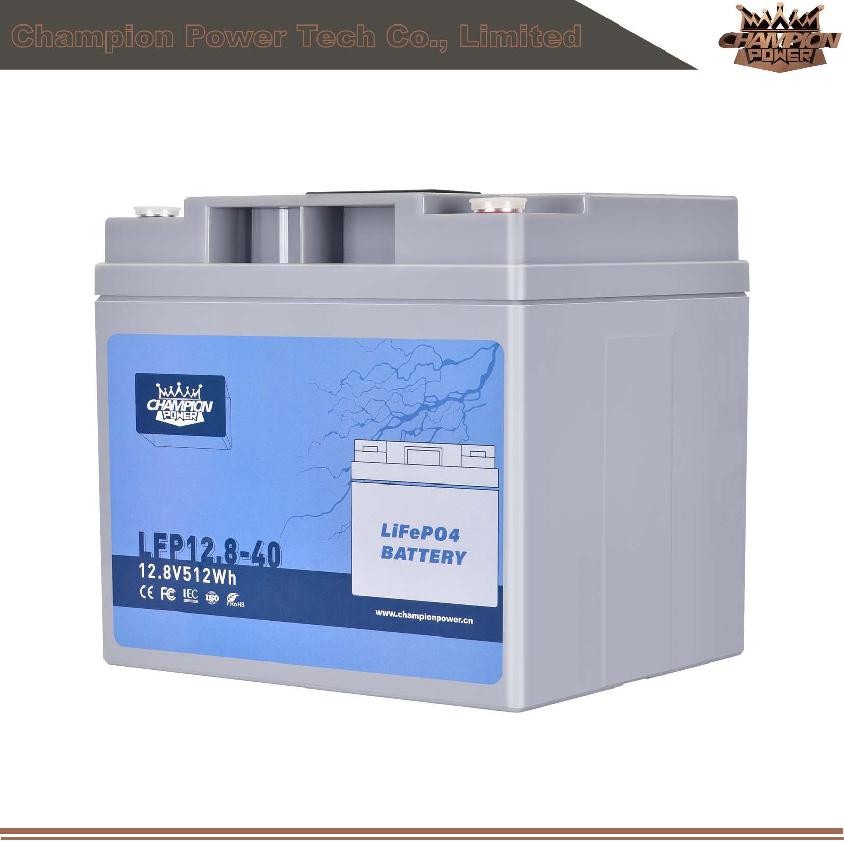LFP12,8-40 12V40AH