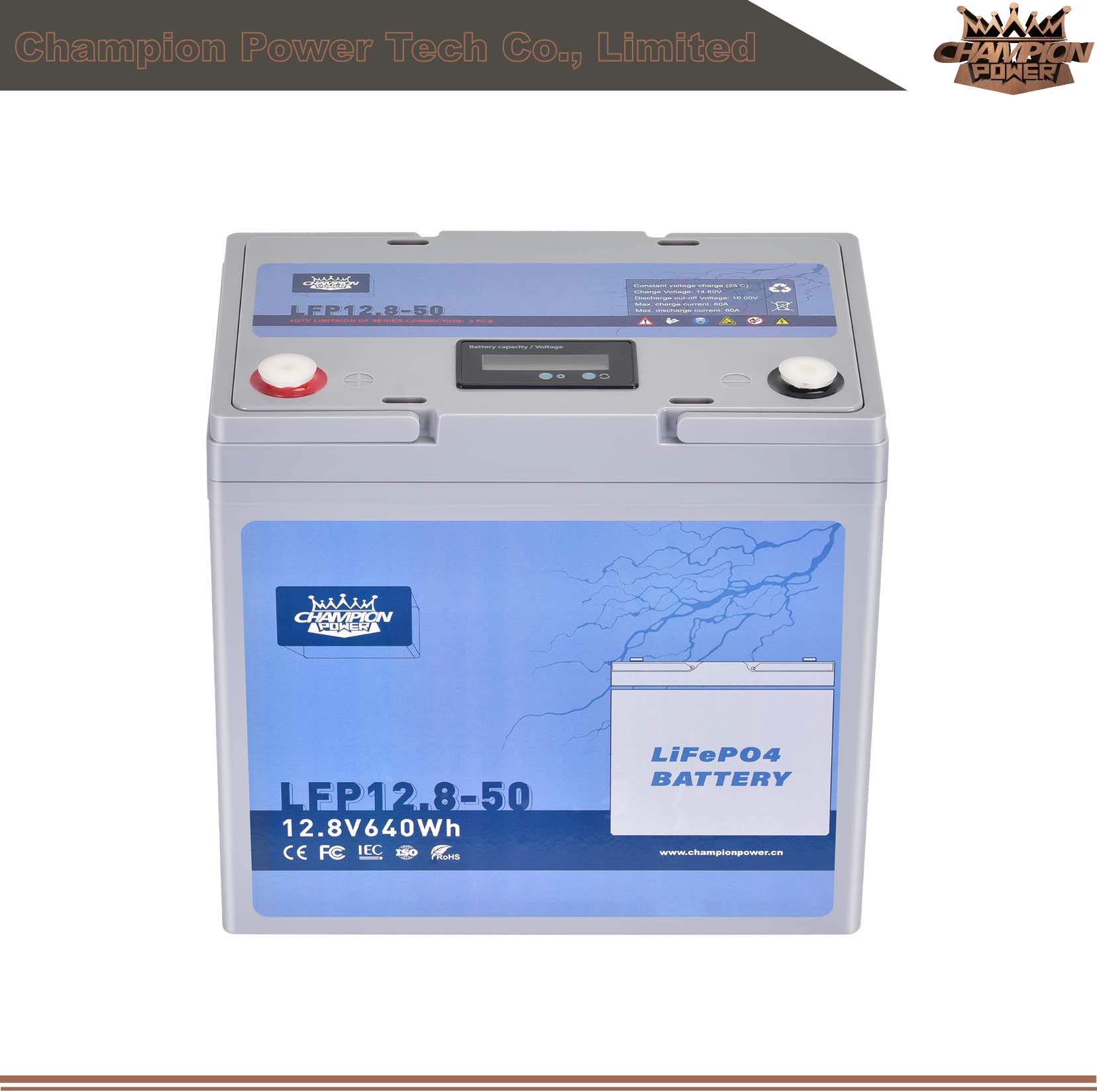 LFP12.8-50 12V50AH ATACTION LIFEPO4