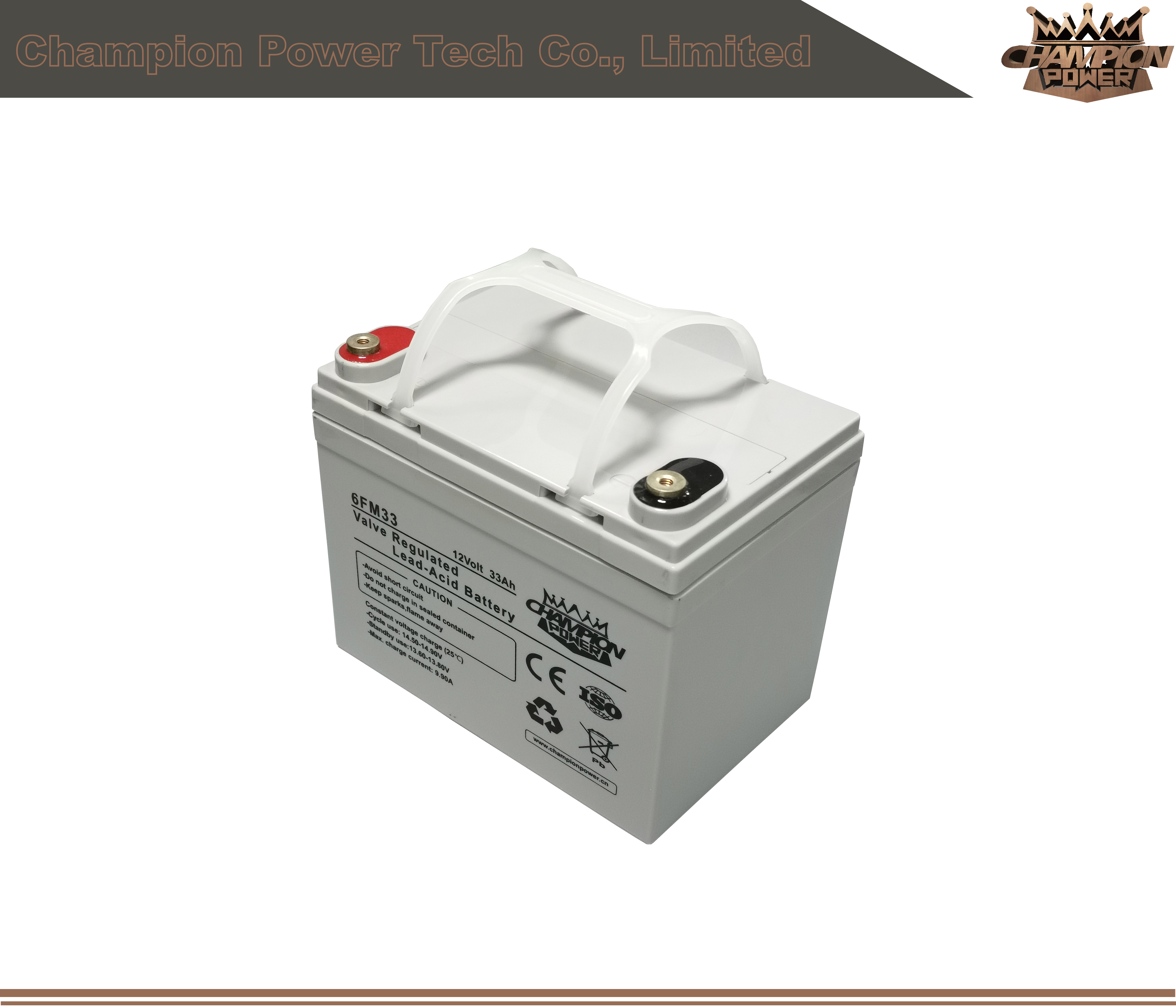 6FM33 12V33AH AGM Батарея