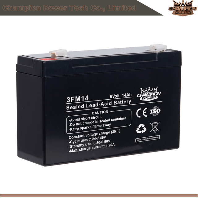 3FM14 6V14AH AGM Батарея