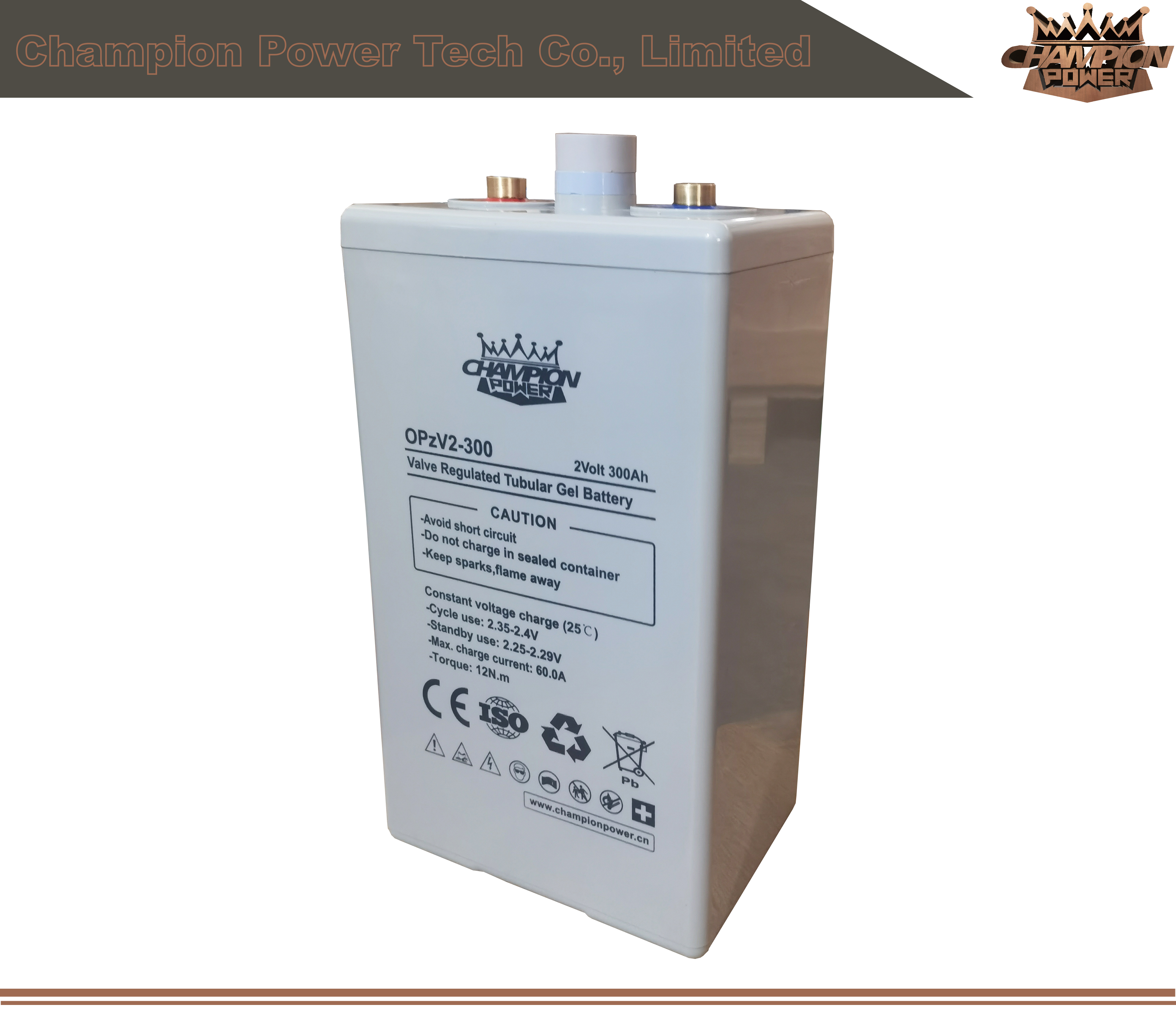 Opzv2-300 2v300ah opzv Батарея