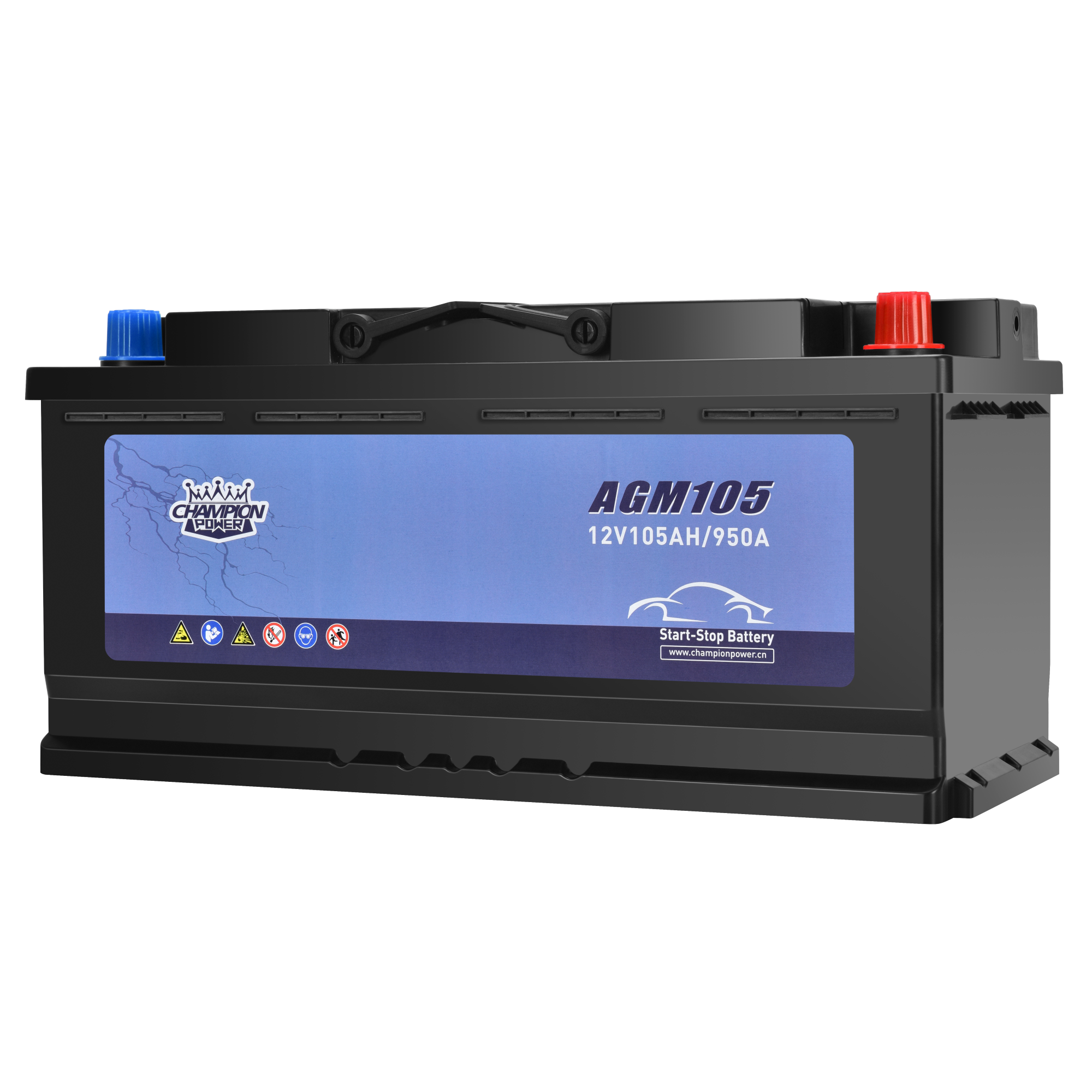 AGM105 12V105AH Батарея стартовой стоп