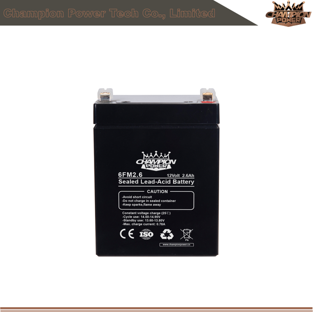 6FM2.6 12V2,6AH AGM Батарея