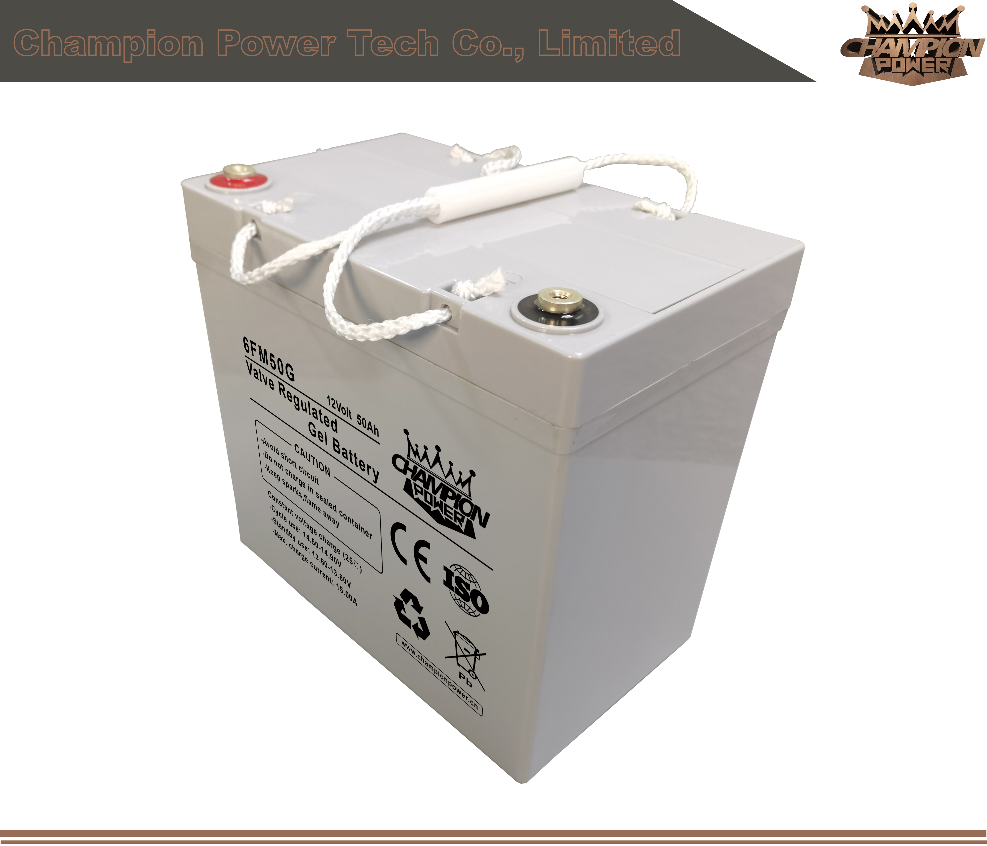 6FM50G 12V50AH Гель батарея