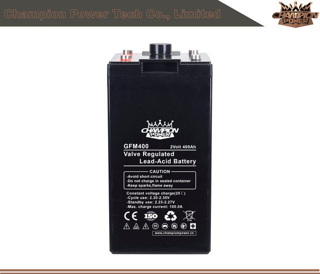 GFM400 2V400AH свинцовая кислотная батарея
