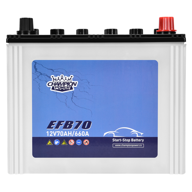 Efb70 12v70ah efb батарея (260*172*230)