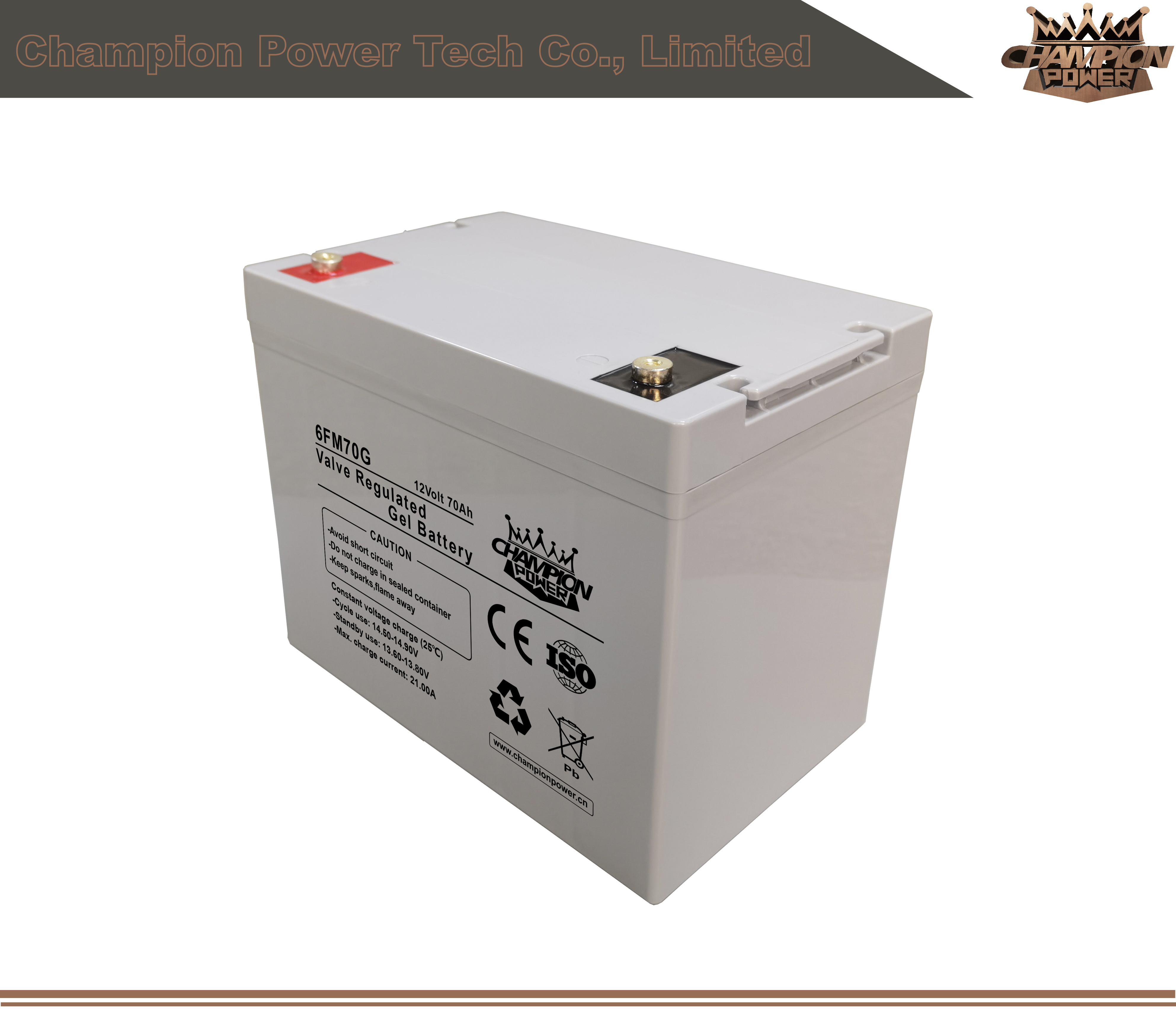 6FM70G 12V70AH Гель батарея