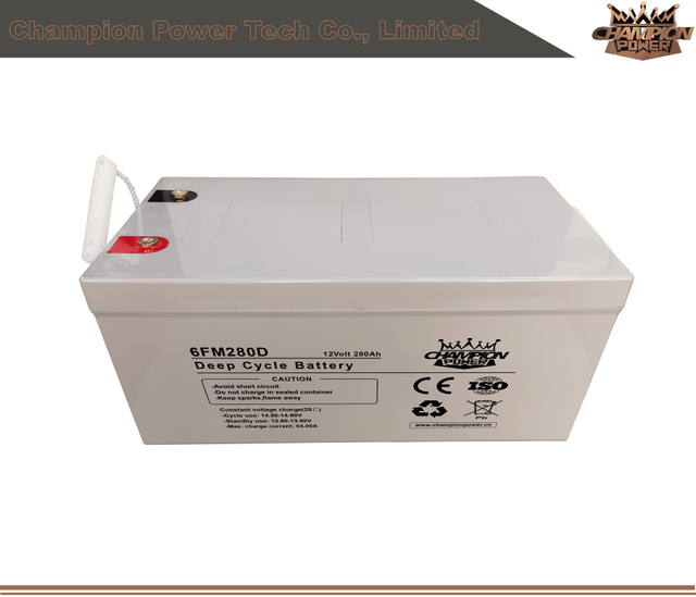 6FM280D 12V280AH Глубокий цикл аккумулятор