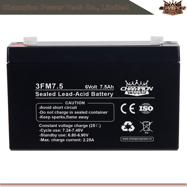 3FM7.5 6V7.5AH AGM Батарея