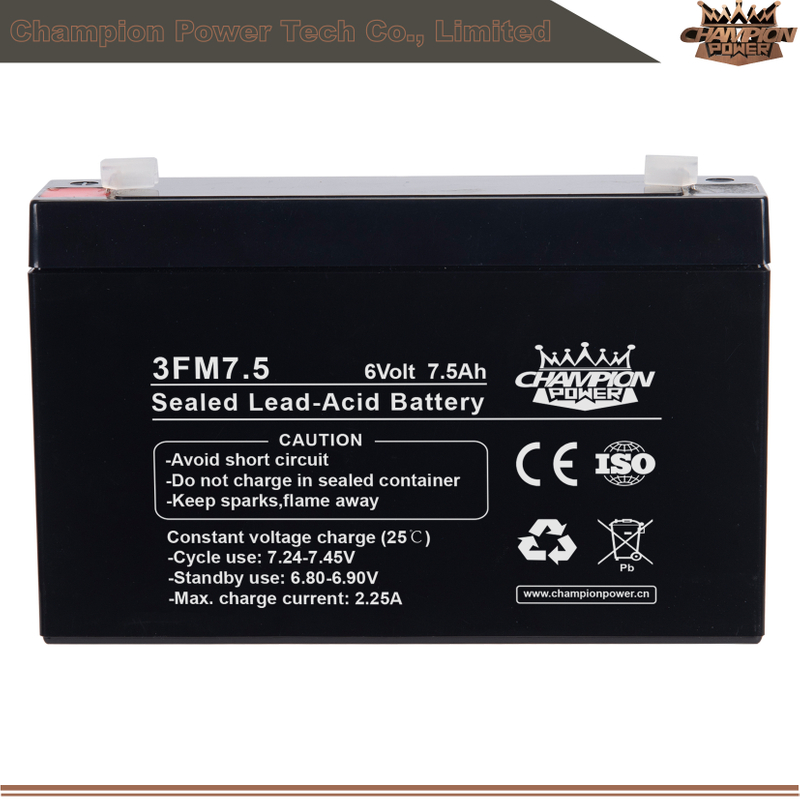 3FM7.5 6V7.5AH AGM Батарея