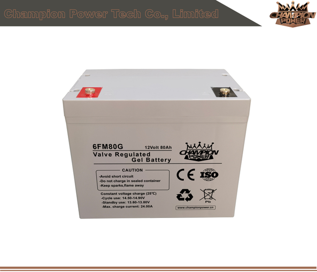 6FM80G 12V80AH Гель батарея
