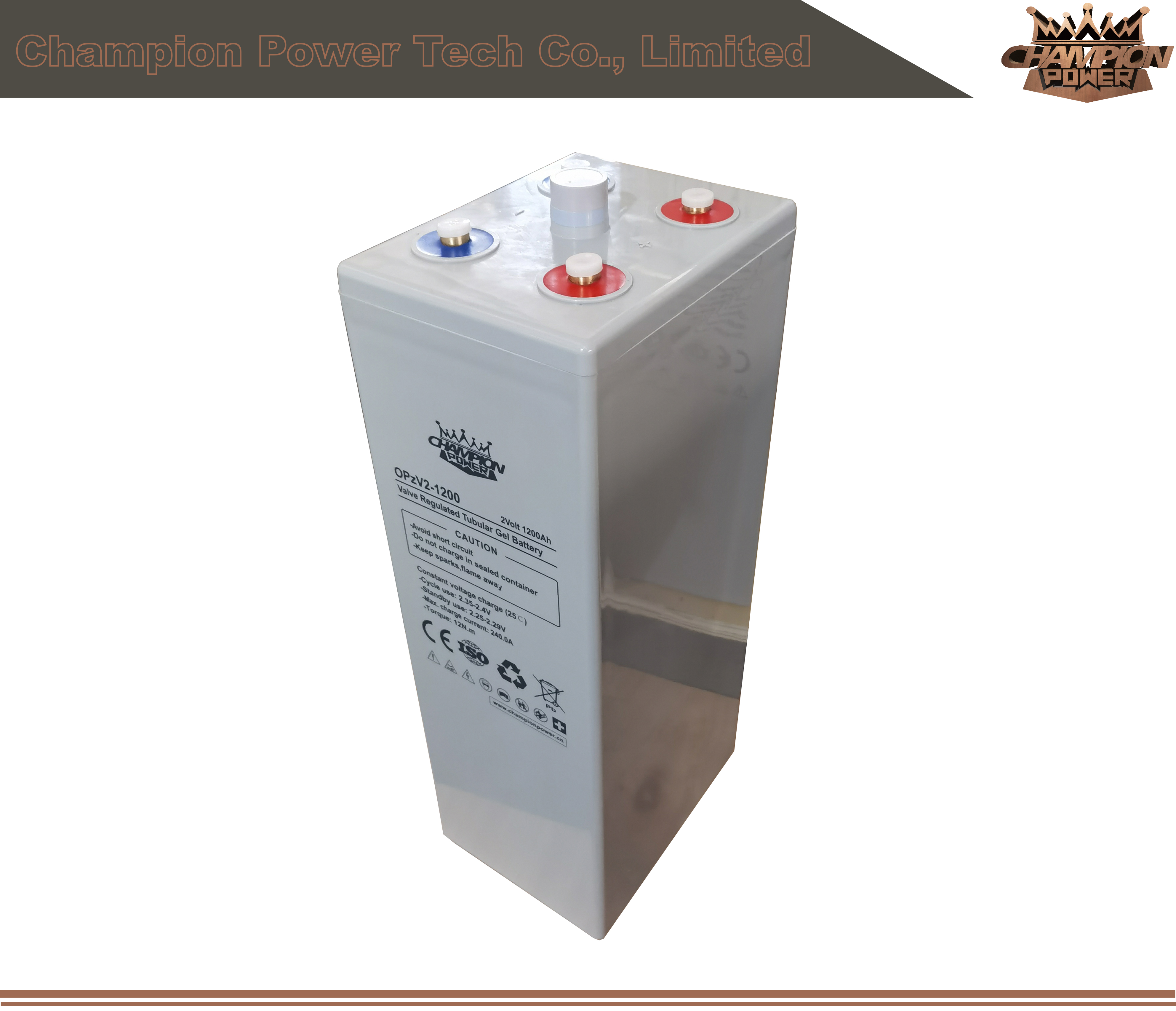 OPZV2-1200 2V1200AH OPZV Батарея
