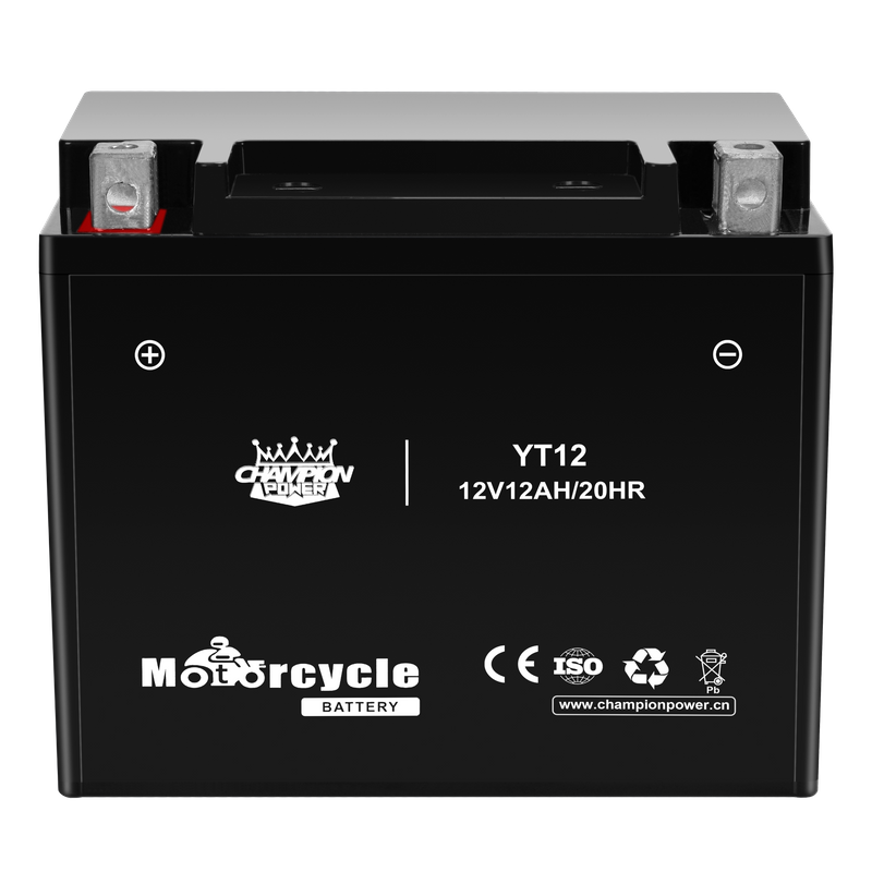 YT12 12V12AH мотоциклетная батарея