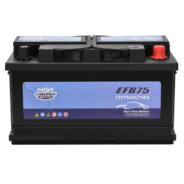 Efb75 12v75ah efb батарея