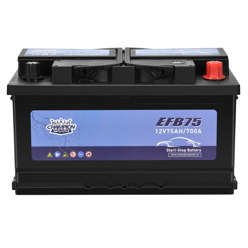 Efb75 12v75ah efb батарея