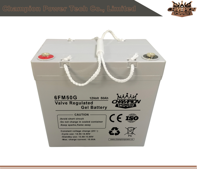 6FM50G 12V50AH Гель батарея