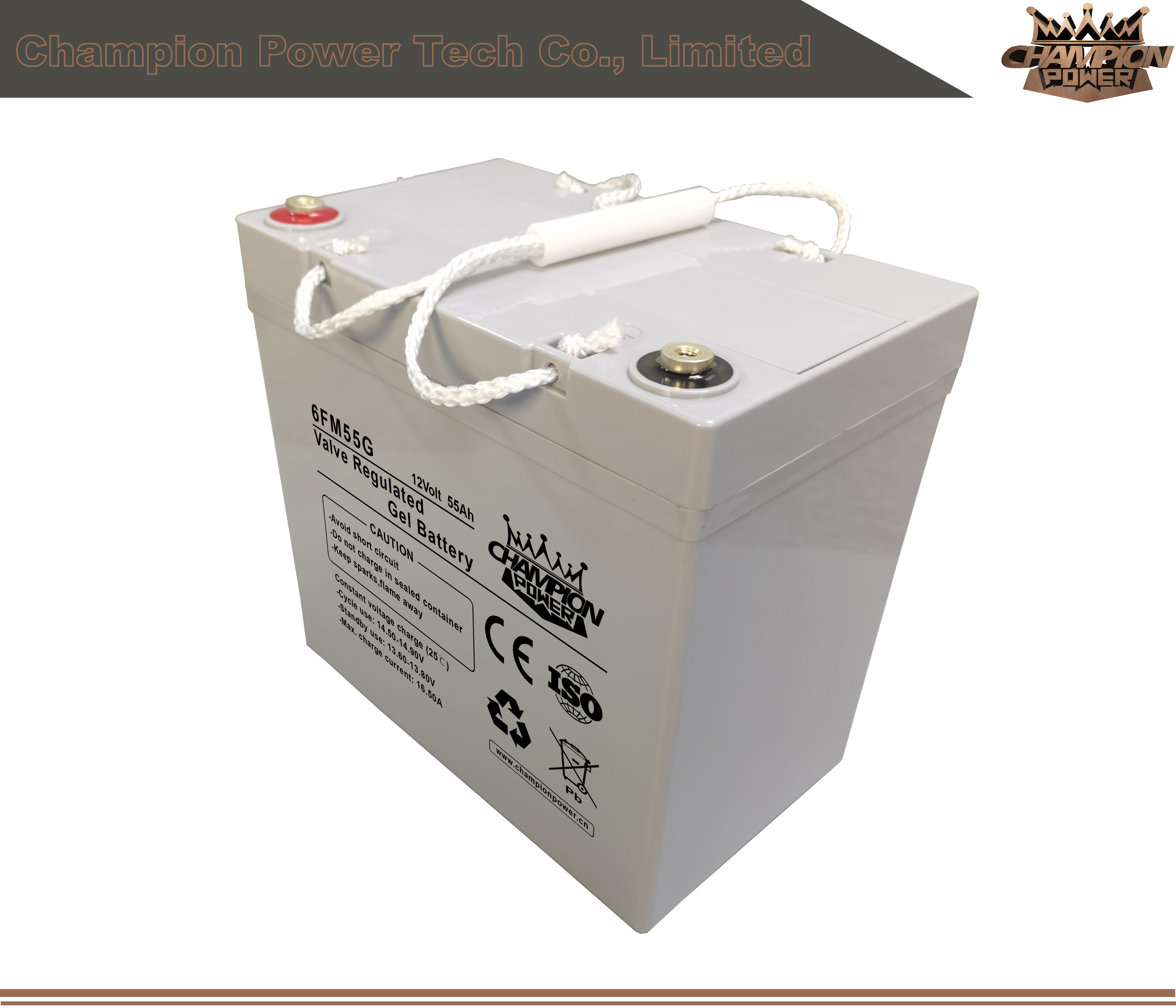 6FM55G 12V55AH Гель батарея
