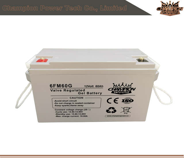 6FM60G 12V60AH Гель батарея