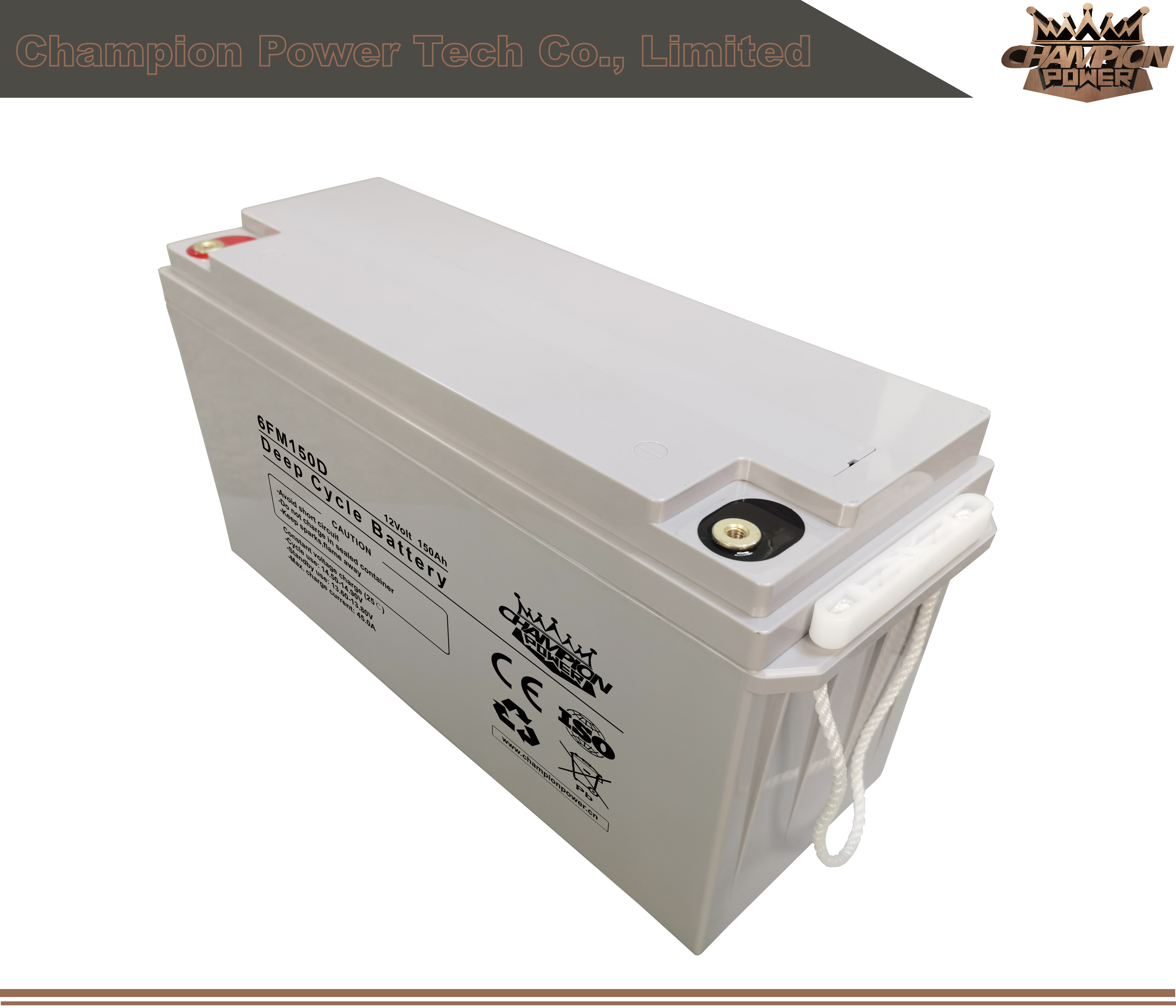 6FM150D 12V150AH Глубокий цикл аккумулятор