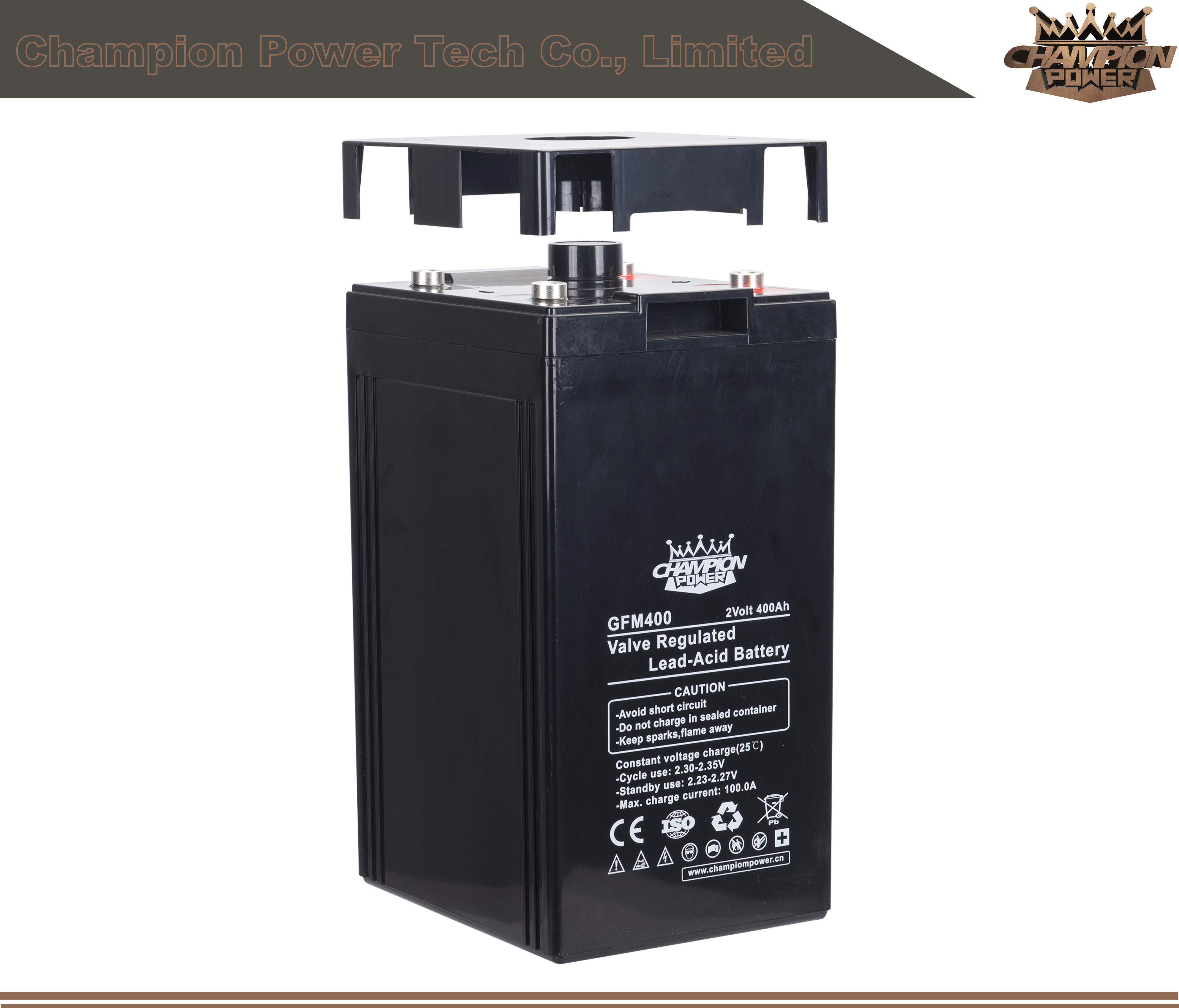 GFM400 2V400AH свинцовая кислотная батарея