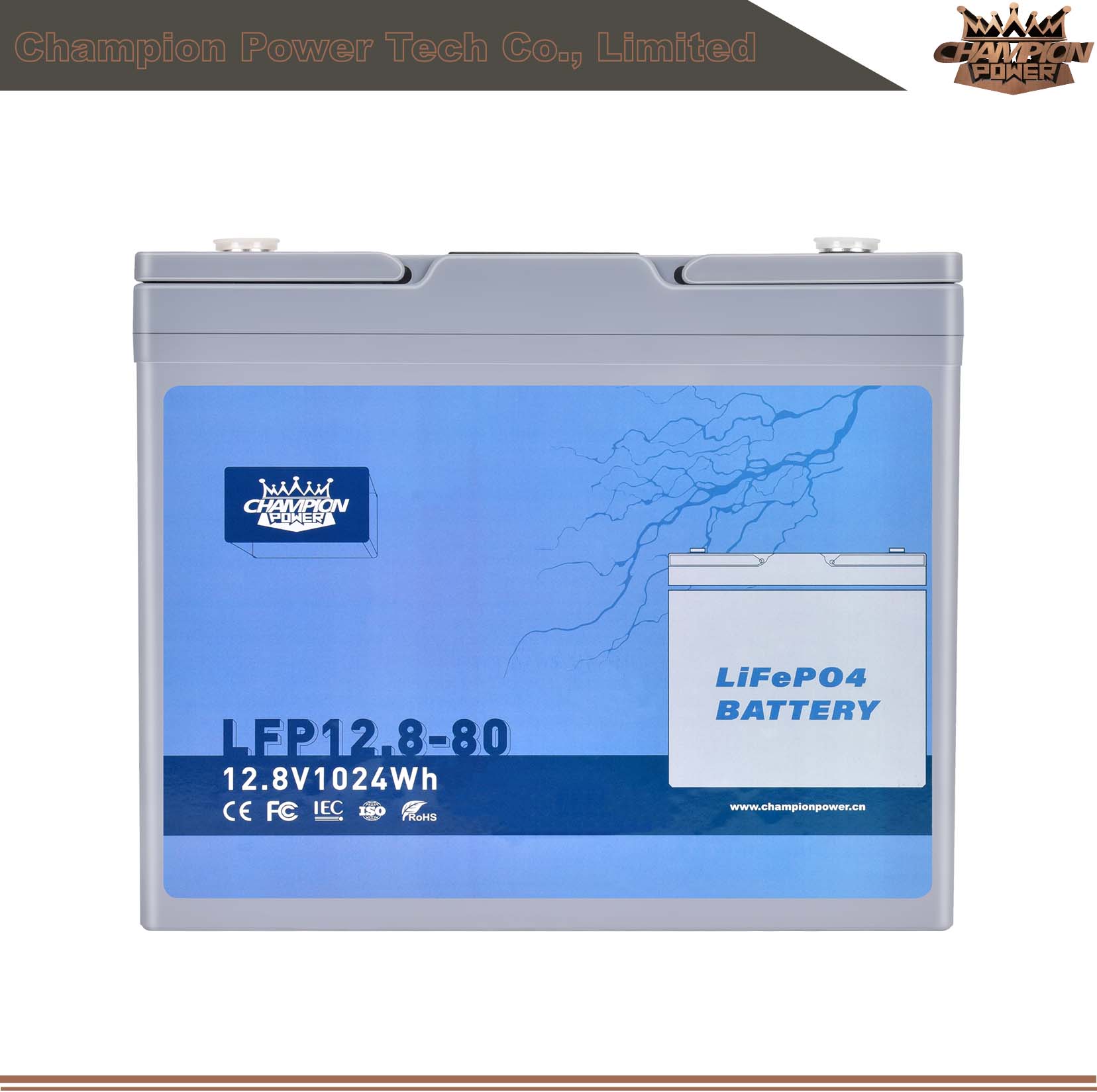 LFP12.8-80 12V80AH BifePO4 Батарея