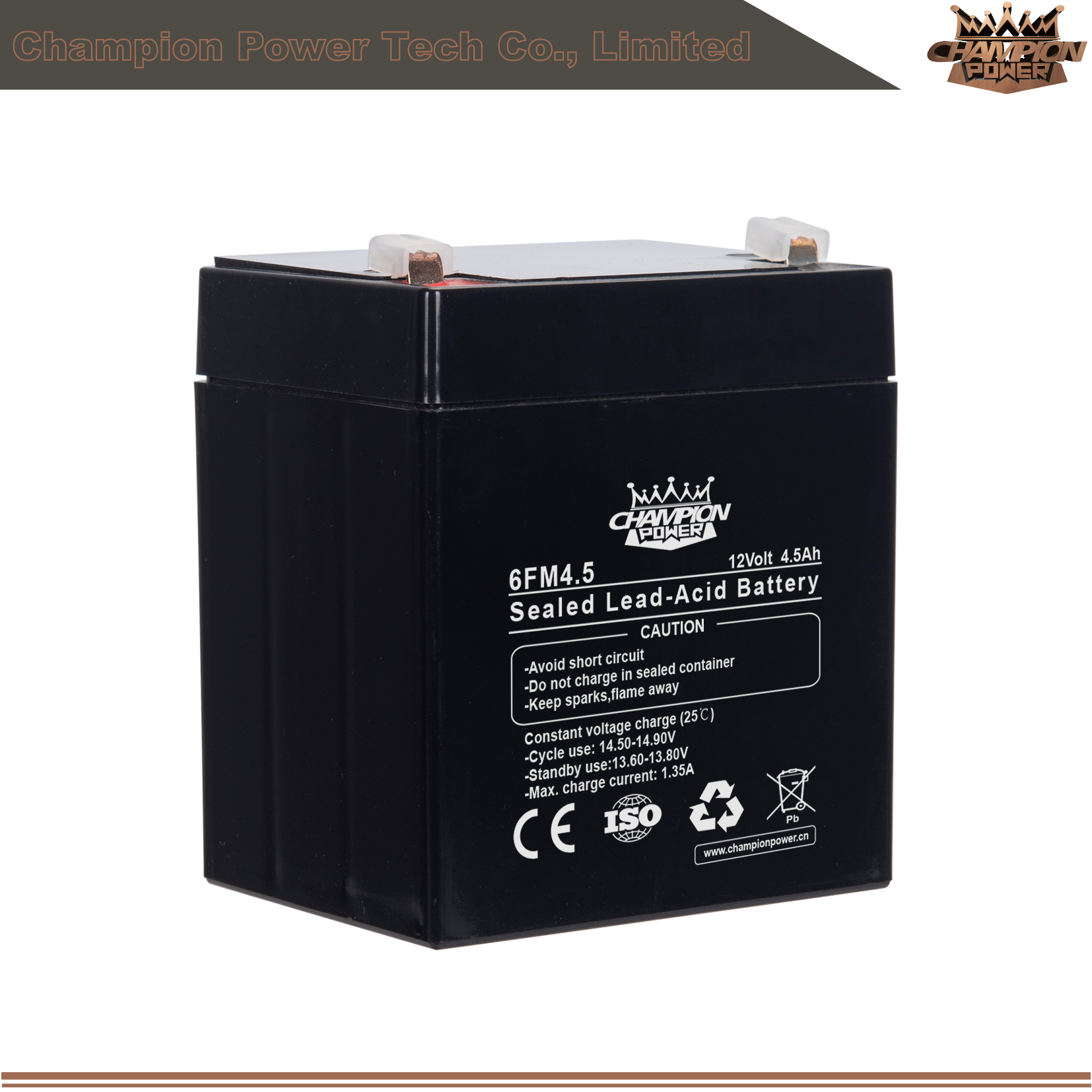 6FM4.5 12V4,5AH AGM Батарея