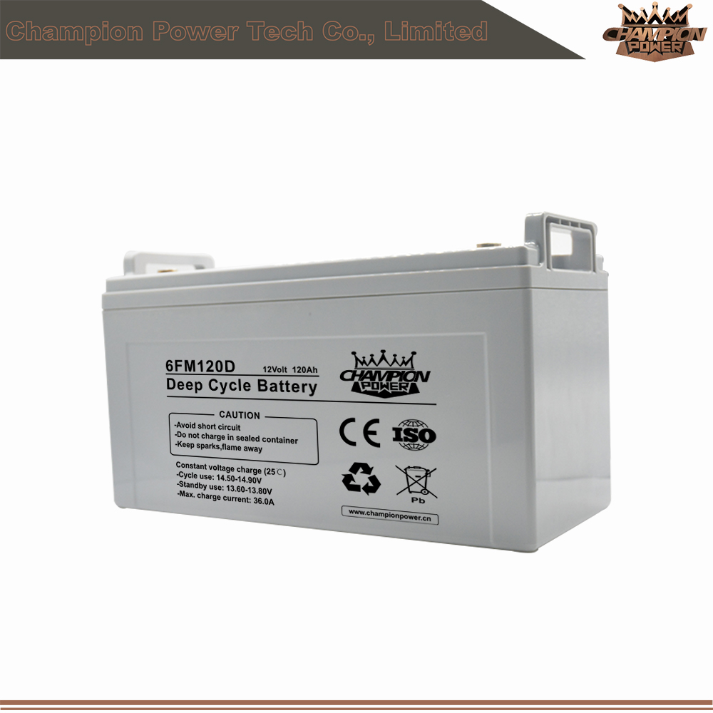 6FM120D 12V120AH Глубокий цикл батарея