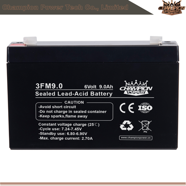 3FM9.0 6V9.0AH AGM Батарея
