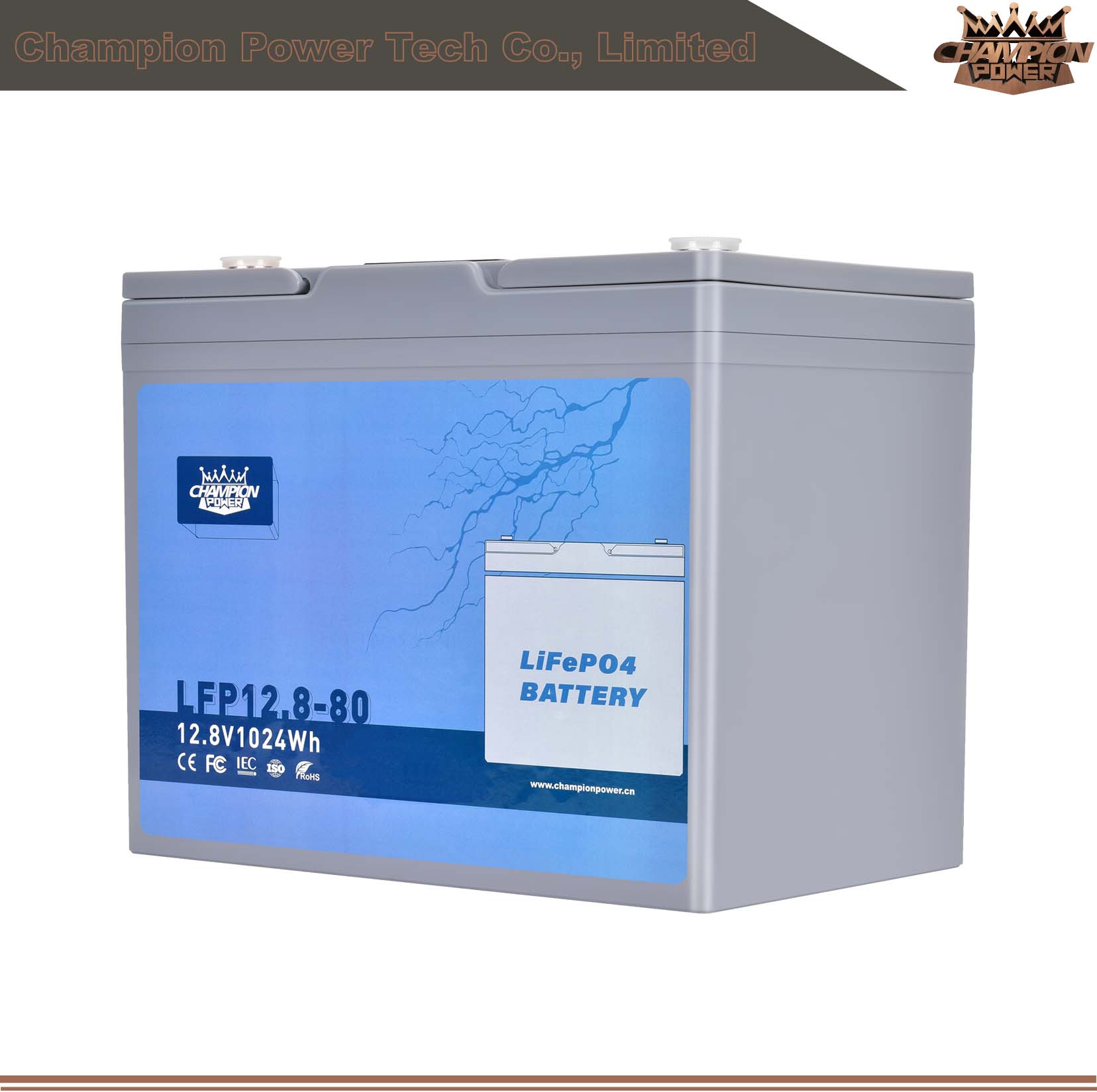 LFP12.8-80 12V80AH BifePO4 Батарея