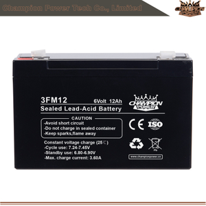3FM12 6V12AH AGM Батарея