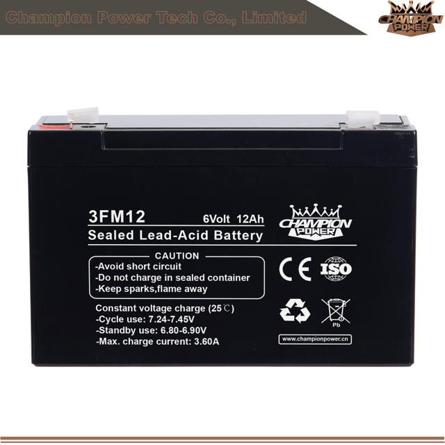 3FM12 6V12AH AGM Батарея