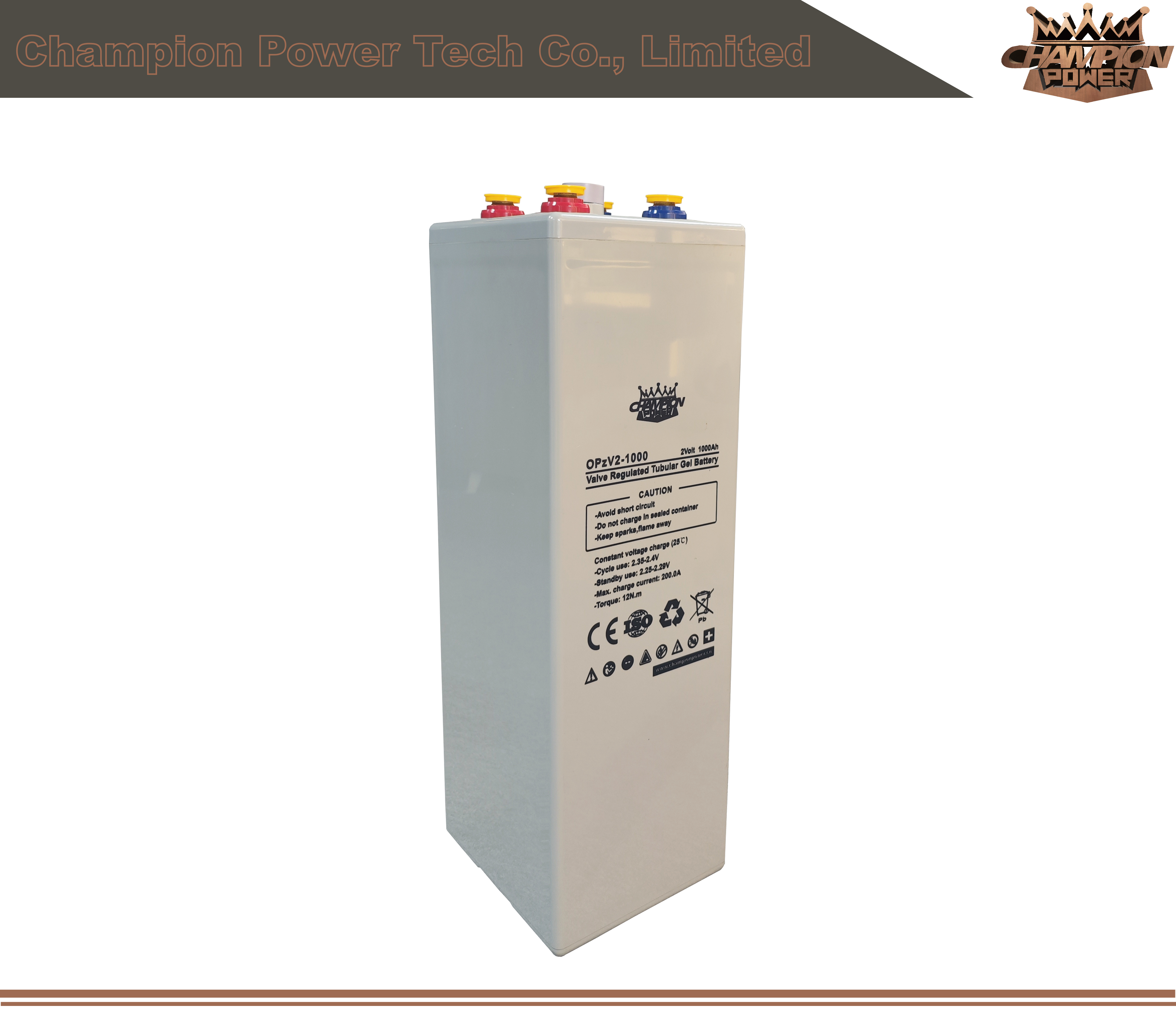 Opzv2-1000 2v1000ah opzv Батарея
