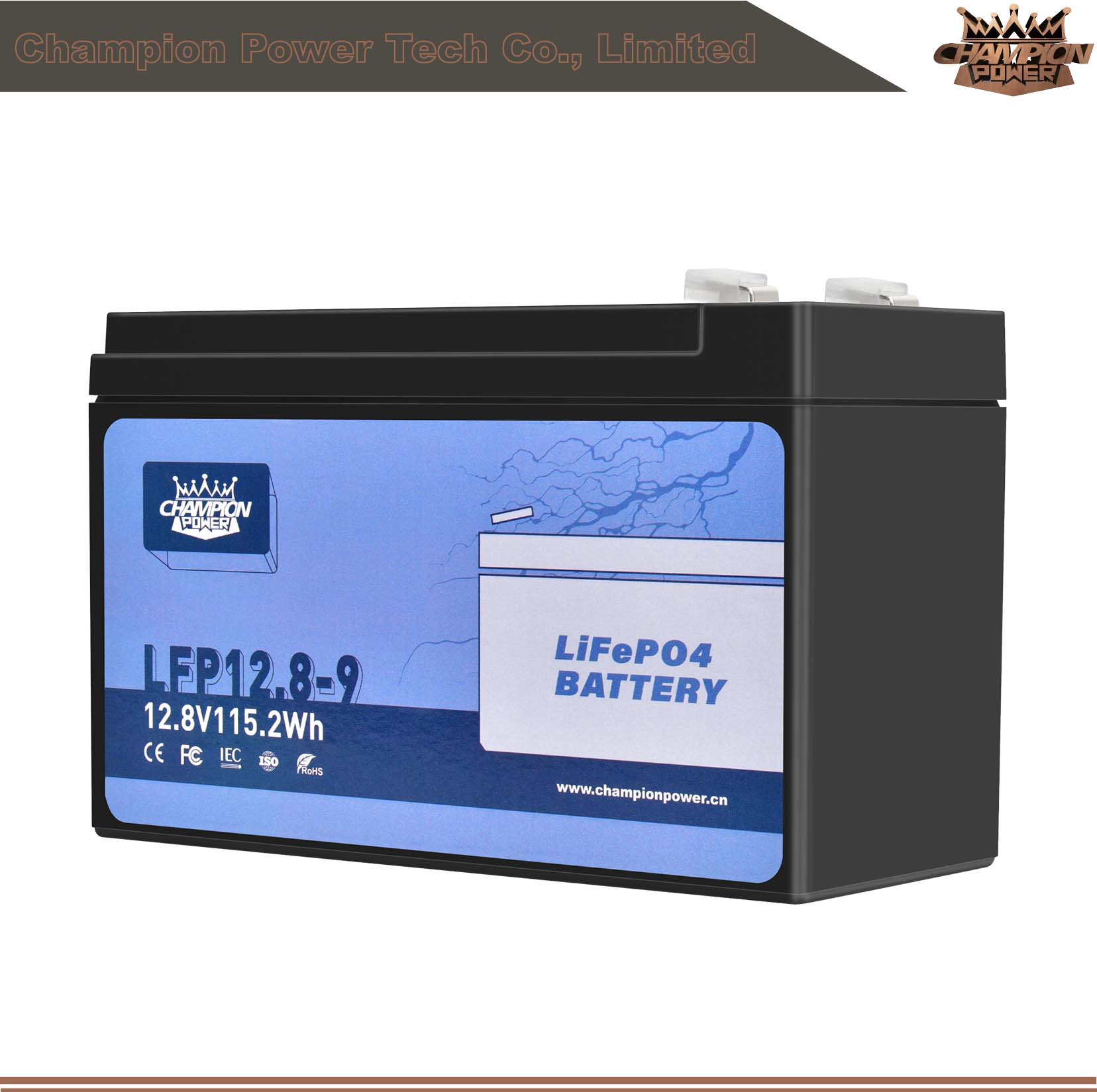 LFP12.8-9 12V9AH LIFEPO4 Батарея